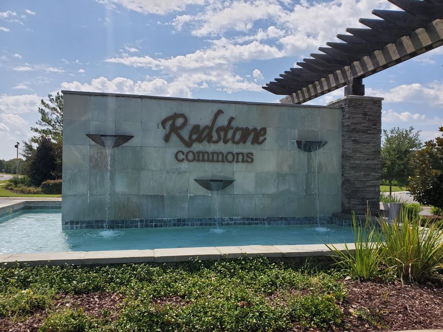 AVAILABLE 08/08/2025- Stunning 5 bedroom 3 bath all brick beauty nestled in the highly desirable community of Redstone Commons. Providing over 3000 sf of living space with formal dining room, spacious open great room with tray ceiling and large kitchen with granite breakfast bar, eat in area and stainless appliances. Large master bedroom with tray ceiling and master bath with double granite vanity, garden tub, separate shower and large walk in closet. Additional flex room makes a great office or playroom. Nice size fenced in back yard with covered patio for entertaining and lawncare is included in the rent! Enjoy all of the great amenities Redstone Commons offers including pool, covered pavilion for parties, playground and dog park. Elementary and Middle school both within short distance. Hospital, Publix grocery, pharmacy and many great eateries all just minutes away. One small dog 25lbs or less allowed with owner approval and $400 nonrefundable pet fee. Tenant to verify items of importance such as room measurements and school zones. Lawn mowing, edging and blowing included in rent. Tenant responsible for irrigation and landscape beds.