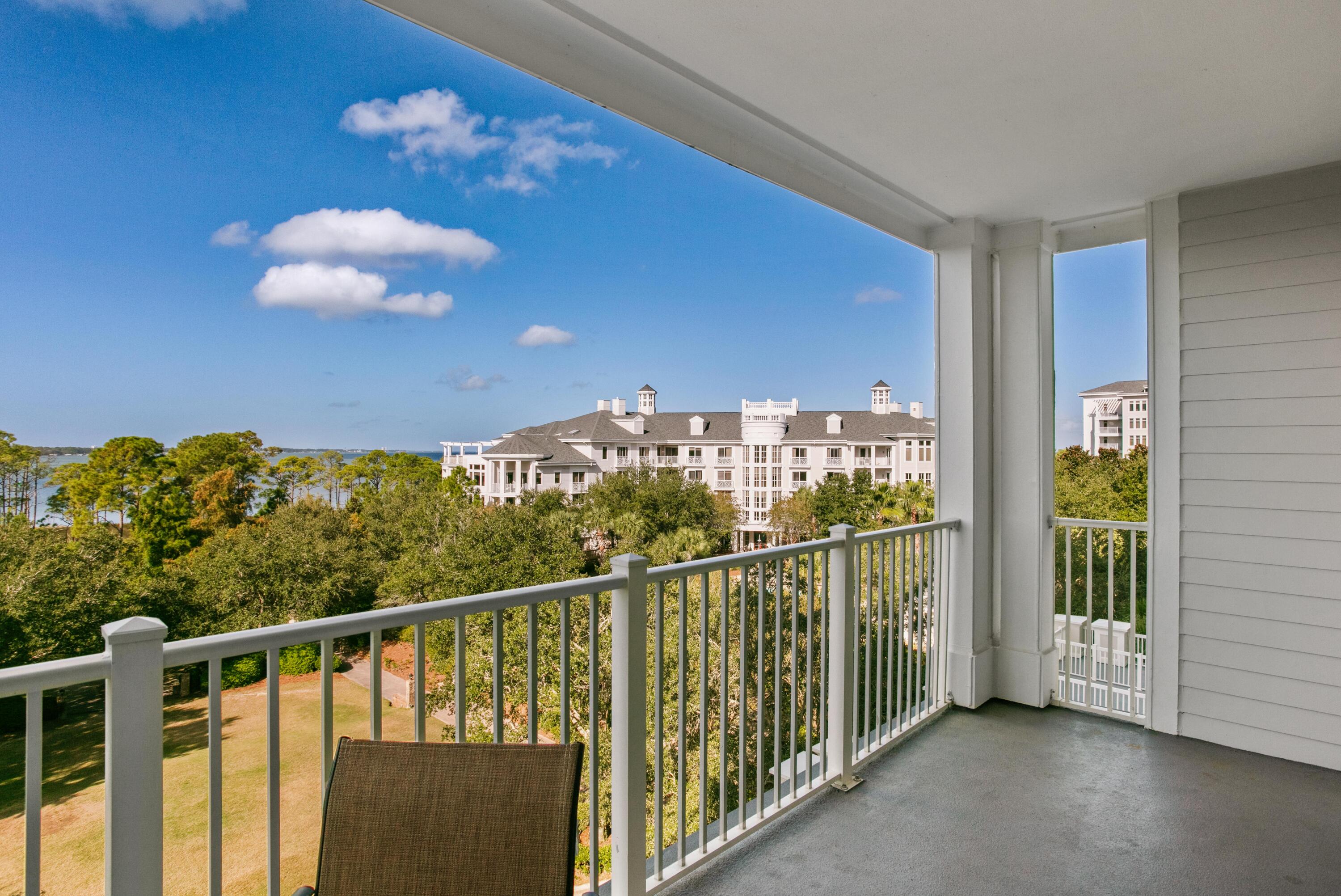 Experience breathtaking western views of the Choctawhatchee Bay and the Grand Gardens/Pool from this stunning 5th-floor lock-off condo. Featuring 2 bedrooms and 3 full baths, this unit offers a flexible floor plan to maximize rental potential--rent it as a studio, a 1-bedroom/2-bath, or a full 2-bedroom/3-bath retreat. Enjoy effortless upkeep with sleek tile flooring throughout and bay-facing balconies in both the studio and 1-bedroom spaces. Plus, both units are equipped with brand-new 2022 HVAC systems for year-round comfort. The Grand Sandestin welcomes you with gracious architecture and luxurious amenities including a fitness center, Ballyhoo Bar, swimming pool, seasonal on-site check-in, and concierge services. The Grand Sandestin is located adjacent to the fabulous shopping, playground, family friendly activities, formal and informal dining and night life hot spots in the pedestrian Village of Baytowne Wharf. In addition, Hotel Effie is just a few steps away with a rooftop pool and bar and fine dining at Ovide.
As an introduction to the Sandestin lifestyle, we invite our new owners to explore amenities that make Sandestin special. The listing brokerage and seller(s) are presenting the buyer(s) of this property with (2) 90-minute rounds of Tennis court time, a golf foursome at one of our three championship courses, and a round of golf for up to four (4) players at the unrivaled Burnt Pine Golf Club.
Sandestin Golf and Beach Resort features more than seven miles of beaches and pristine bay front, four championship golf courses, 15 world-class tennis courts, a 226-slip marina, a fitness center, spa and celebrity chef dining. Shop, dine and play at the charming pedestrian village, The Village of Baytowne Wharf and more. Inside the gates of the resort, residents enjoy a balanced lifestyle of high-class living, spanning the 2,400 acres from the beach to the bay. Everything within the gates of the resort is accessible by golf cart or bicycle. The entire resort is interconnected by miles of pedestrian, bike and golf cart paths that weave through groves of live oaks, meandering past natural lagoons, fountains, man-made lakes, and meticulously landscaped fairways.
