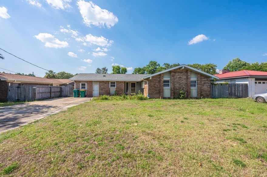 Whole home copper rewiring just completed! This Mary Esther beauty is just waiting for it's next owners. Enjoy all the weather Florida has to bring in the wonderful sun room just off the kitchen area. Wood-like tile in the kitchen and laminate wood flooring throughout most the home. According to permits, the roof was replaced in 2020; water heater and HVAC were replaced in 2017. For buyer's peace of mind, seller will provide a home warranty valued at $450 and $2500 towards buyer's closing costs! Be sure to check out the matterport/virtual tour! Buyer to verify all important information. This home has a 72 hour kickout clause in place.