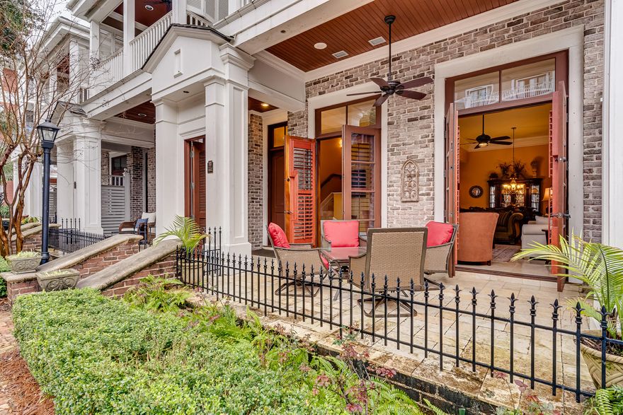 Accepting back Up offers on this New Orleans inspired  townhome style condo is located in the exclusive gated courtyard community of Le Jardin within Sandestin Golf and Beach Resort. Meticulously maintained, offered tastefully furnished with  serene fountain and courtyard views from the front porch and both balconies. On the first floor you will find the living area and kitchen with commercial stainless steel appliances including gas range. On the next floor you will find 2 bedrooms and 2 full baths. On the top floor is the master suite with large bathroom.  Residents enjoy gated parking in the Baytowne Wharf garage and access to the amenity terrace pools & spas,  fitness room, BBQ area & Grand Lawn. Ideally situated near the Village of Baytowne Wharf, Events Plaza and the Bay