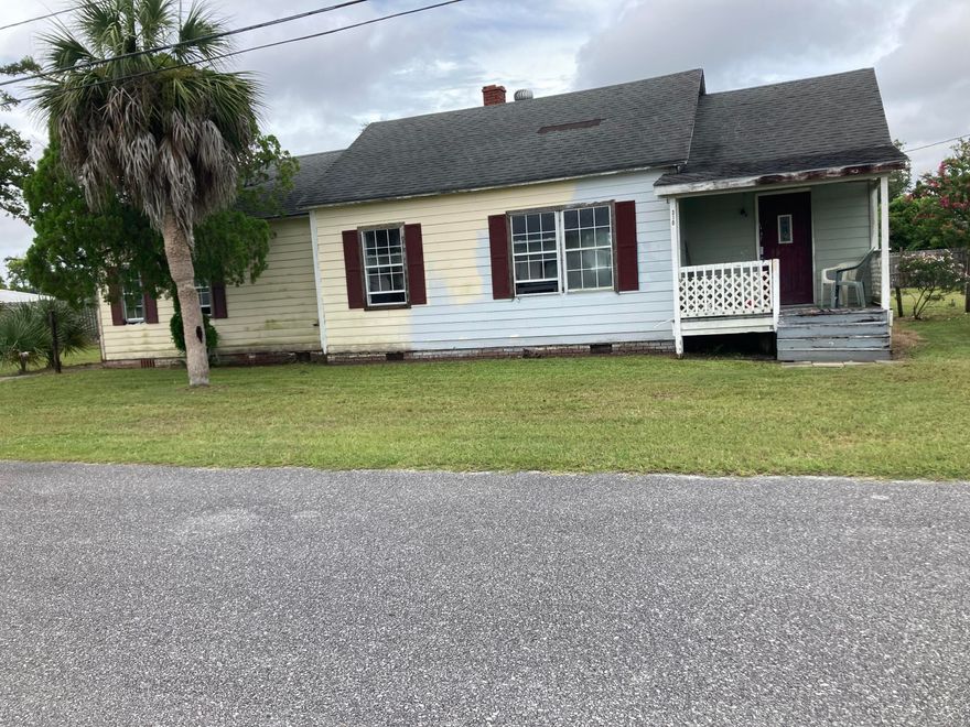 Calling all Investors.  This 3BR/2BA house is centrally located in the heart of Lynn Haven.  The house was damaged in Hurricane Michael and was never repaired.  The house sits on a double lot.  The bones appear to good but work is definatly  needed.  Unfortunately this must be a cash sell because the home will not be able to be financed due to it's current condition. Please be careful when entering the home.  There is some sub flooring missing in various places. Long pants and closed tow shoes recommended when viewing.