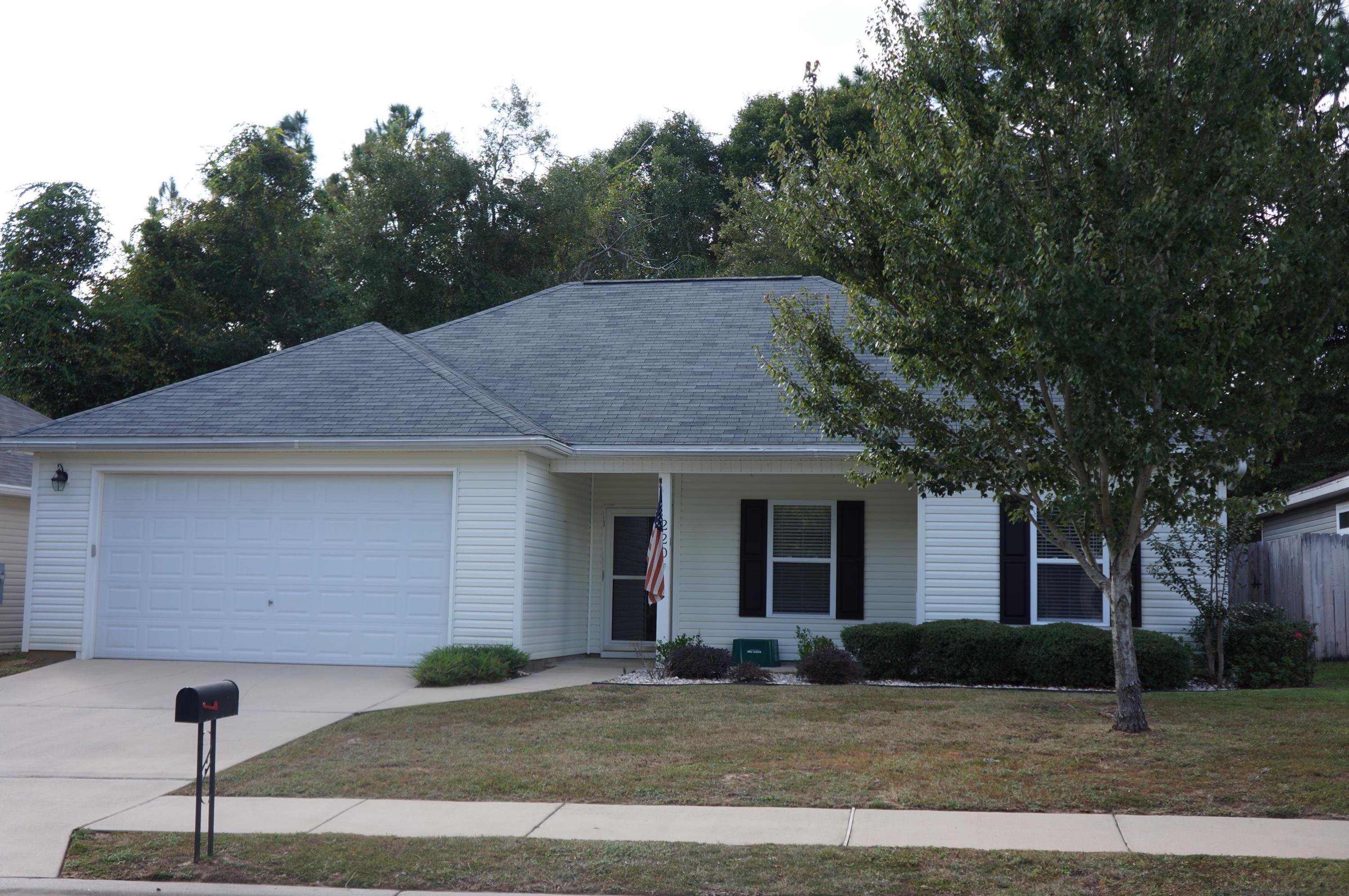Opportunity is knocking!! Here is your chance to have a four bedroom, two bath home at a great price. Freshly painted and ready for a new owner, this 1602 sqft home has a great split bedroom floor plan with vaulted ceilings and plenty of storage. The kitchen is equipped with refrigerator, smooth top range, microwave, and dishwasher. The living room, dining room and bedrooms have lovely easy care wood laminate flooring. What a great location; this home is in a quiet neighborhood with underground utilities, street lighting, and sidewalks, close to shopping, restaurants, hospital and an easy commute to all bases and beaches. Call to schedule an appointment to see this home today.