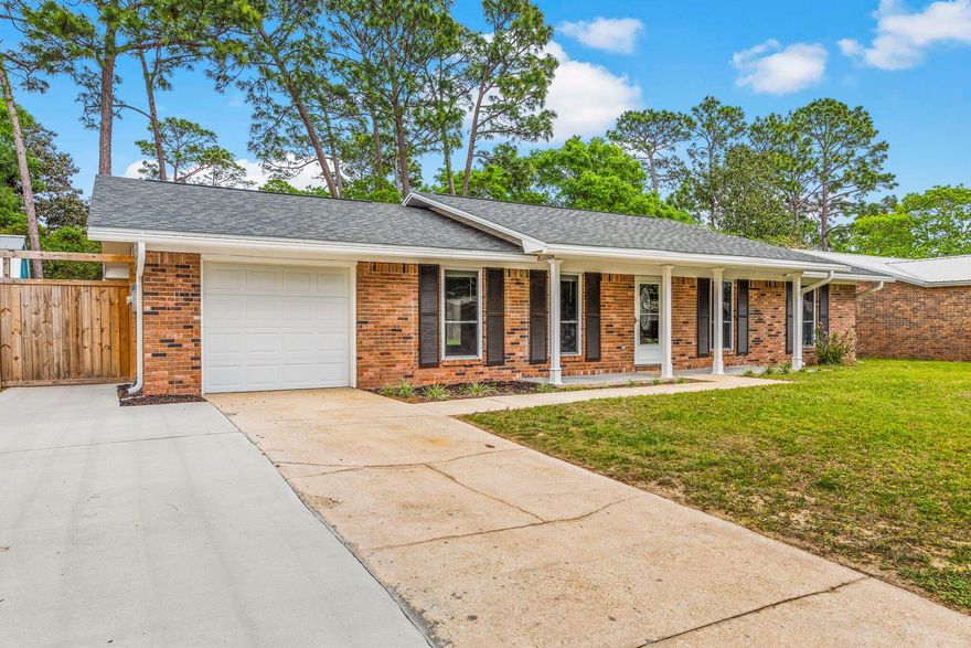 Great updated home in the heart of Niceville! This home has been lovingly maintained and is located on a large lot. The backyard is perfect for the kids to play or for entertaining. This open concept floorplan offers an abundance of natural light. Kitchen features granite counter tops and stainless steel appliance Both bathrooms feature granite coutertops, updated cabinets & great tiled showers. Garage has been converted into a bonus/flex room with a closet. Owner will consider pets with restrictions. Any pet must be spayed/neutered, housebroken and current on all shots. Requires a nonrefundable pet fee. Any person 18 years old or older must apply separately. Tenants required to carry renter's liability insurance.