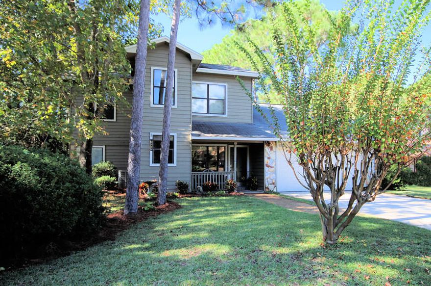 Turn Key!!! Here is great opportunity to own this 5 bedroom 3 full bath home in Bluewater Bay. This charmer features 2 Master Suite's, Gourmet Kitchen, Salt Water, Heated, Gunite Pool(screened) with a Spa & Polaris Cleaning feature. SOME OF THE WOW'S ARE, High-end Designer Kitchen, 5 Burner Induction Cooktop, Whisper Quite Stainless Dishwasher, Stainless Fridge, Self Closing drawers, Low Energy Can Lighting, Large Formal Living Area, Large Family Room. A master suite on the 1st & 2nd floor along with 3 additional bedrooms on the 1st Floor.New paint and carpeting, custom stair case with hardwood treads. 2nd floor master is spacious with a huge walk-in closet. Master Bath includes walk-in shower & jacuzzi tub. The back yard is very private. Pool enclosure has covered area off Family Room