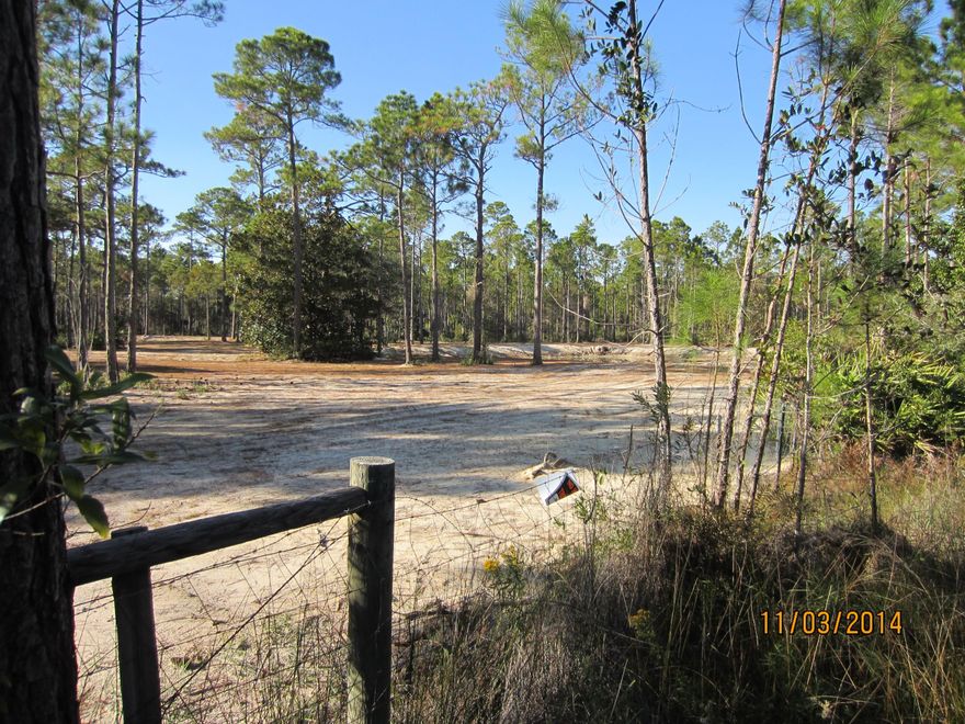 REDUCED REDUCED. 14 acres of attractive vacant land with the underbrush removed. There are four individual parcels of record. There are three small ponds on property and most of the acreage is fenced. Easy to drive around on the property. Access is secured with a cattle gate at the entrance. Excellent property for horses, or as a country estate. Property is very private. Public water and sewer available. The ponds are approximately six feet deep. Approval has been obtained from DEP/COE for access off North Church Street and Wetlands have been marked. Beautiful land and perfect for horses and that country estate. Walton County zoning one unit for each 2.5 acres. Private but close to everything.