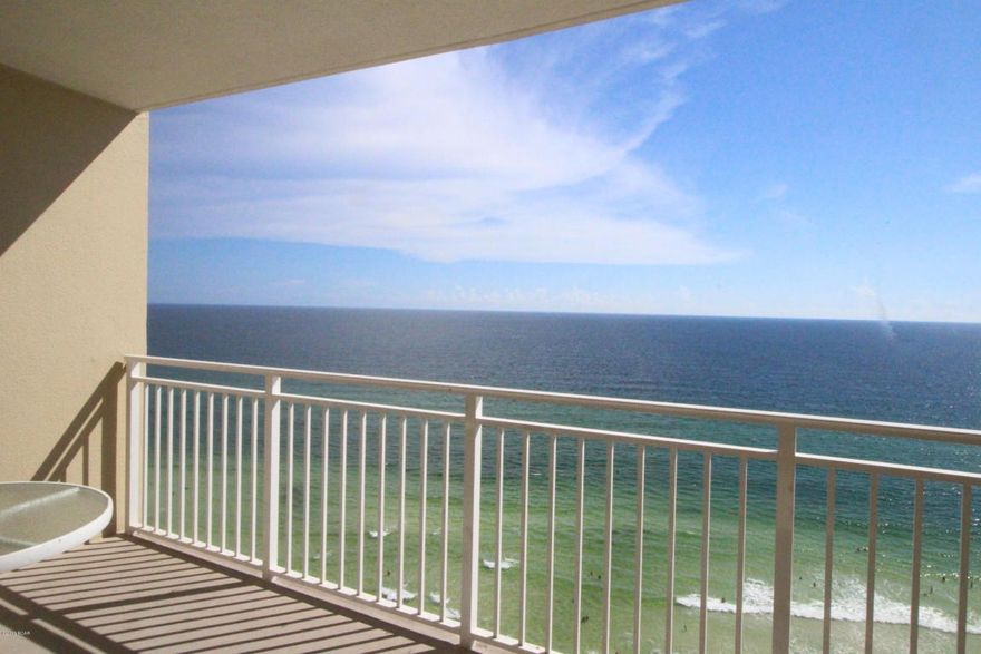 This Gulf Front condo is priced to sell and wont last long!!This unit is great for a beach get a way or a rental. The hall bunks are a great feature. Emerald Beach Resort is one of my favorite resorts. Not only does this condo have terrific views there is a Starbucks on the premises, a full scale gym, 3 pools and a Sky Bar if you like a cocktail to end your day. This is a wonderful opportunity.