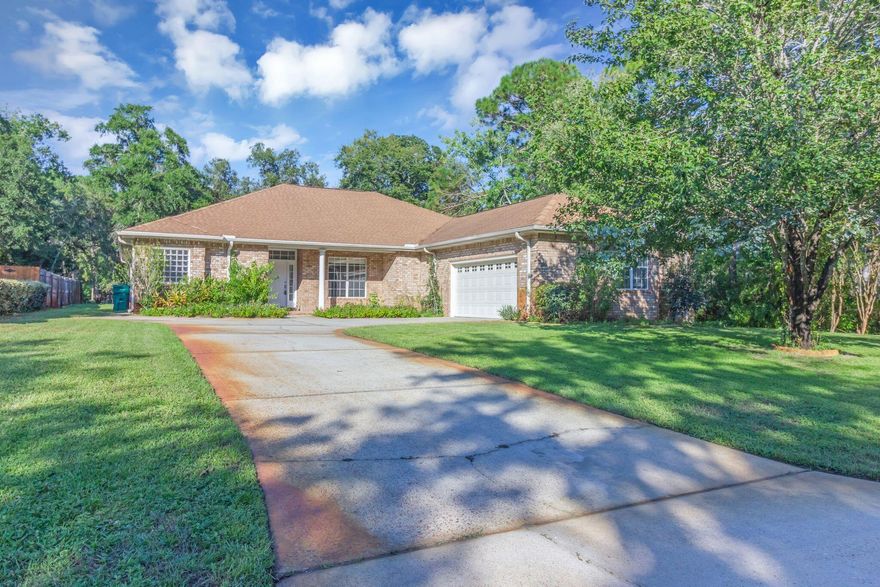 **Stunning 3-Bedroom Brick Contemporary Home in Bluewater Bay Resort**Welcome to your dream rental in the prestigious Bluewater Bay Resort! This spacious 2,800 square-foot brick contemporary home offers a perfect blend of elegance and comfort, nestled right on the golf course.**Key Features:**- **3 Bedrooms + Office/Flex Room:** With a dedicated office that can easily serve as a 4th bedroom, this home offers versatility for your lifestyle needs.- **Expansive Florida Room:** Enjoy year-round comfort in the huge heated and cooled Florida room, spanning the entire back of the home, perfect for relaxation or entertaining.- **Luxurious Primary Suite:** The primary bath is a spa-like retreat featuring a soaking tub, a large walk-in shower, a separate water closet with a bidet, and two separate vanities.
- **Chef's Kitchen:** The large kitchen is a cook's delight, with a central island, ample cabinetry, and space for meal preparation.
- **Split Bedroom Floorplan:** Privacy is ensured with a split bedroom layout, including a guest bedroom with an en-suite bathroom and shower.
- **Elegant Design:** The home features treyed ceilings, two dining areas, and a cozy fireplace to enhance the ambiance.

**Resort Amenities:** As a resident, you'll have access to Bluewater Bay's exceptional amenities, including nature trails, restaurants, a marina, golf course, swimming pools, pickleball, and tennis courts. (Additional fees may apply for some amenities.)

This home is a rare find in one of the most sought-after communities. Don't miss the opportunity to live in luxury and comfort! Contact us today to schedule a viewing. 

Call 850-729-0399 View rental requirements or apply at www.RentwithBSR.com

No smoking or vaping. Pets may be allowed with some restriction and a $400 non-refundable pet fee.

FEES: $50 per adult 18+ application fee, Landlord Liability Policy (if proof of Renter's coverage is not provided) $15 mo, Pest Assurance pest control policy $20 mo.