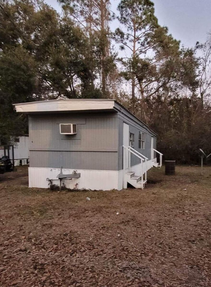 Recently remodeled single wide mobile home located in a quiet park.