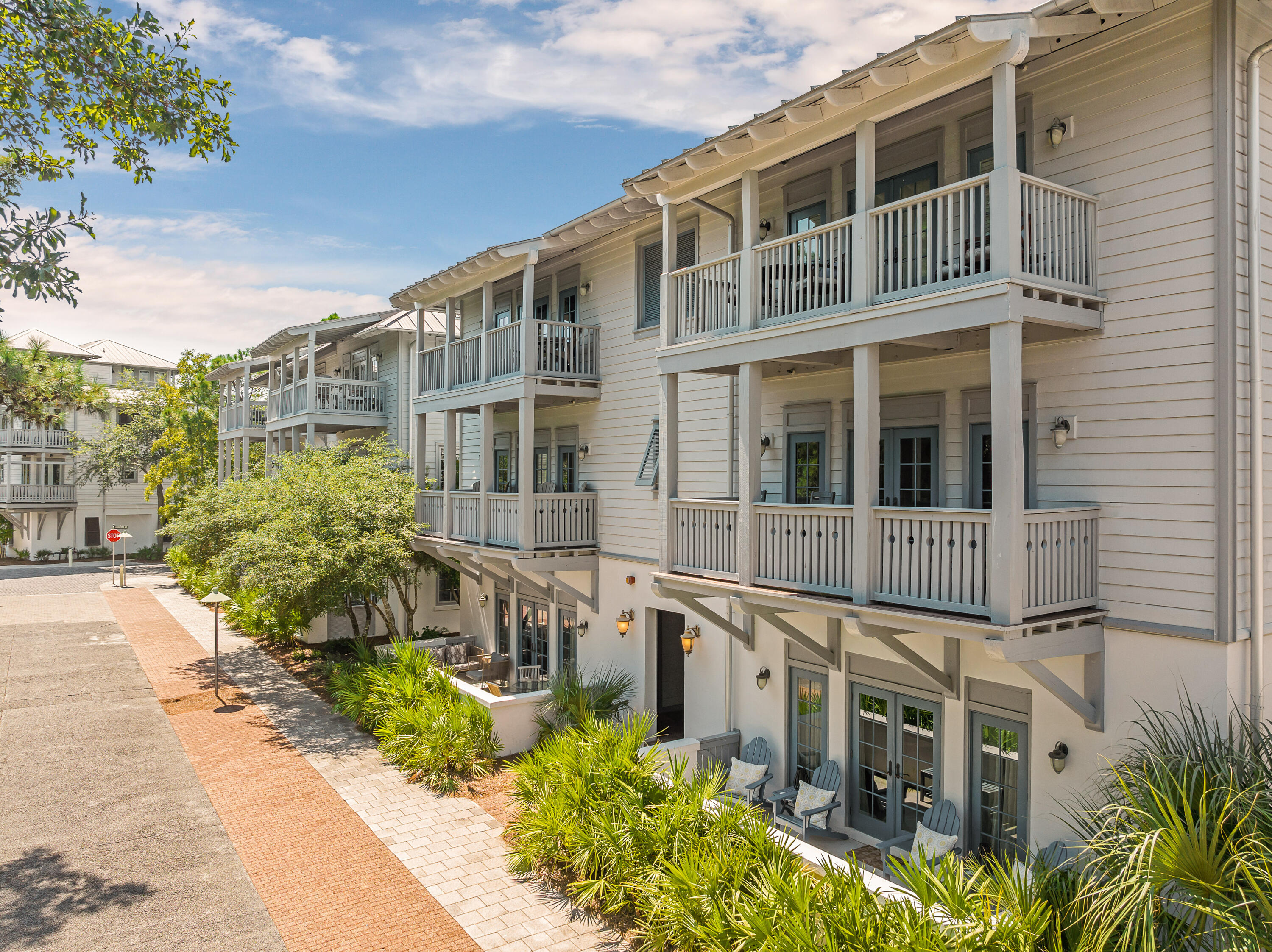 Experience the elegance of Rosemary Beach living with this prime investment opportunity, offering exclusive access to coveted private amenities. This impeccably maintained 2-bedroom, 2-bath residence blends timeless style with exceptional value, quality, and location. Perfectly positioned along the picturesque St. Augustine Green, it offers serene views of the Rosemary Beach Owners Facility and effortless access to the community's best features. Designed for both comfort and sophistication, the home boasts generous indoor and outdoor living spaces and accommodates up to six guests with ease. Just a short stroll from acclaimed dining and curated boutique shopping, this turnkey coastal retreat is ready to be enjoyed from the moment you arrive.