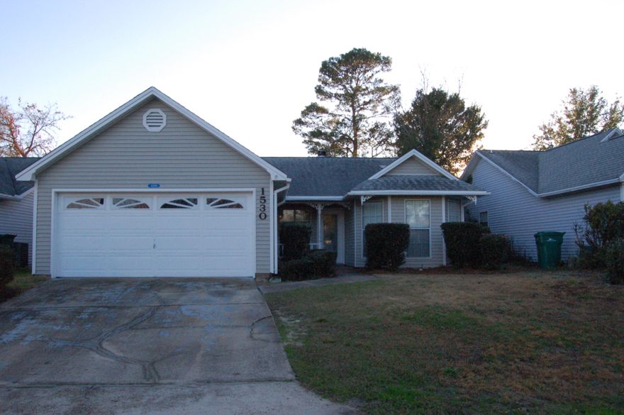 Hurry! These homes don't last long! Great Opportunity to own a home in this established neighborhood that is the closest community to State Road 293 that leads to Destin and the Interstate. Only 1 mile from one of the Best Elementary Schools ''Bluewater Bay''. This community offers 2 pools and an RV Lot available for homeowners with Boats or RV's for only $40.00 a Quarter. This home has been upgraded with New Paint, New Flooring, New Countertops, New Range,Microwave,and Tiled Master Shower. Has a Screened in Patio to sit outside and not deal with those little pests! Has a sprinkler system that is run by a well so very low low water bills for lawn care. Perfect for 1st time homeowner or Long Term Rental. Don't wait to long you may miss out!