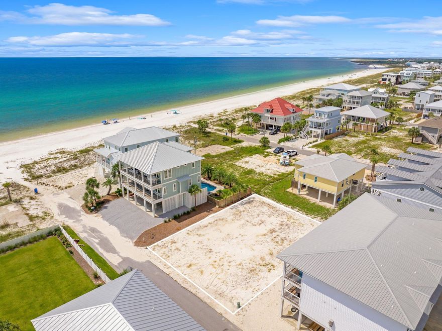 Located just 25 steps from the pristine sands of Mexico Beach, this exceptional lot offers stunning Gulf views and a serene environment, nestled on a quiet, low-traffic road that ensures both privacy and convenience. Measuring approximately 0.17 acre, this generous lot provides ample space to design your dream coastal home, with the added benefit of being cleared and leveled, ready for immediate construction. Its location in an X flood zone adds peace of mind, and it's within close proximity to local shops, dining, and recreational facilities, enhancing the coastal lifestyle. Whether you're seeking a permanent residence, vacation getaway, or investment property, this parcel offers a rare opportunity in Mexico Beach, making it an ideal spot for your next project.