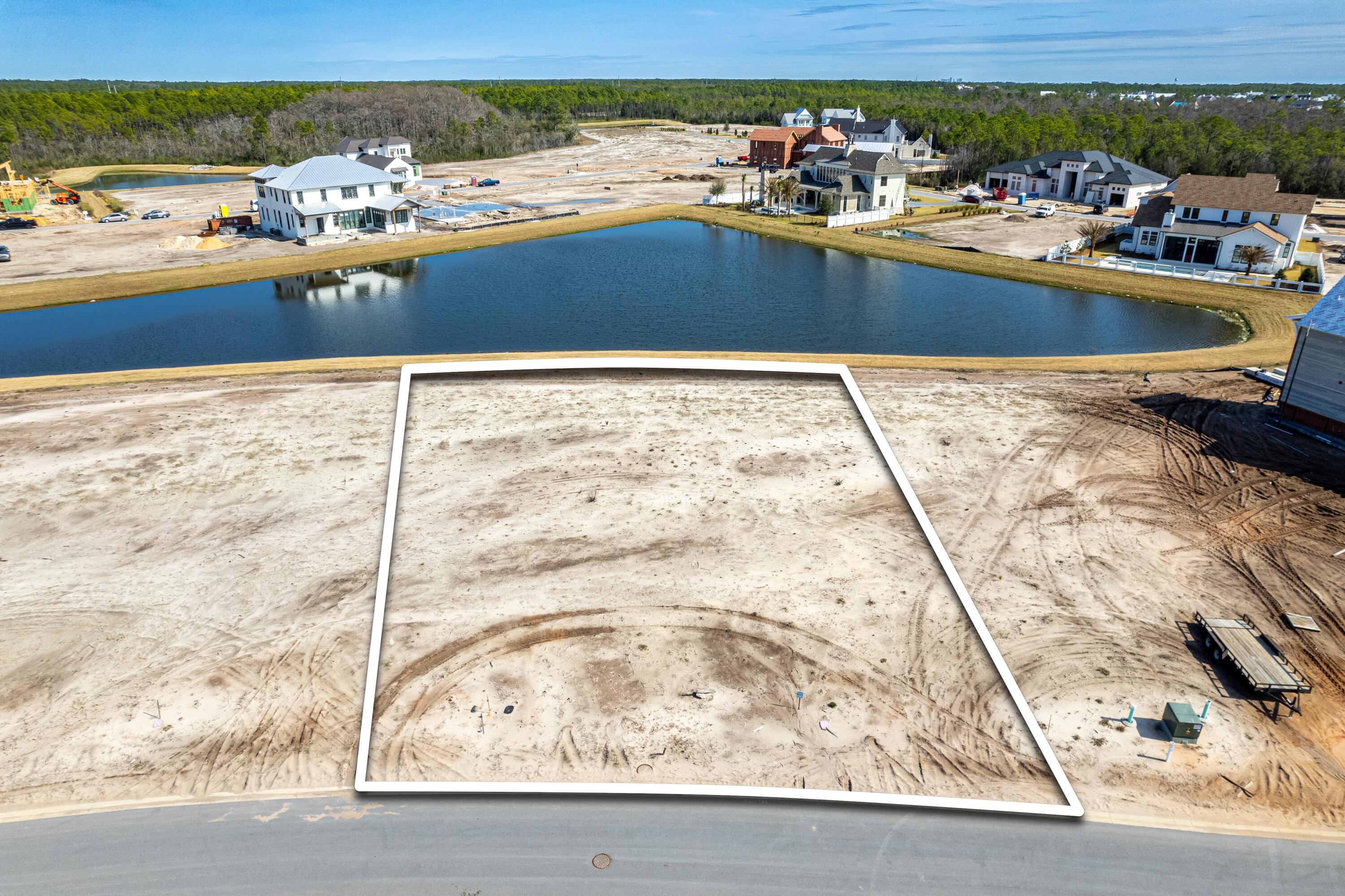 Build your new home in the prestigious Watersound Camp Creek .Owners in Watersound Camp Creek have the opportunity for direct access to the St. Joe Club amenities at Camp Creek including resort pools, an 11,000 square foot fitness center, racket courts, multiple private dining venues, and Tom Fazio designed golf course. Member benefits include the Watersound Beach Club amenity center with complimentary gulf-front chair and umbrella service. Members also enjoy golf at the private Shark's Tooth course at Wild Heron