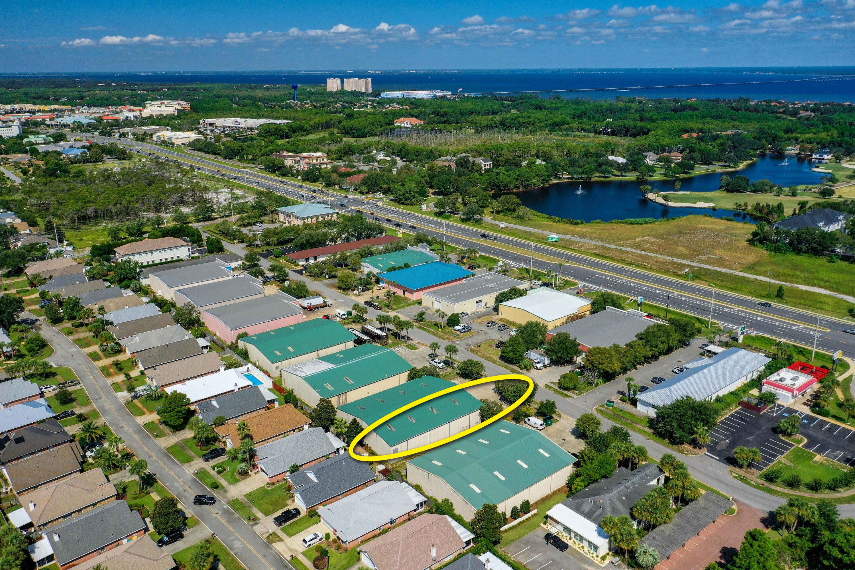JUST REDUCED! This subject property offers 5,000 SF of non-climate controlled warehouse space located in the premier area of Destin, Florida, offering exceptional logistics and accessibility. The gross monthly rent is $5,500.00. Please note this subject listing is for Unit A as Unit B is occupied. Please inquire for additional details and to coordinate a showing to view this rare opportunity!