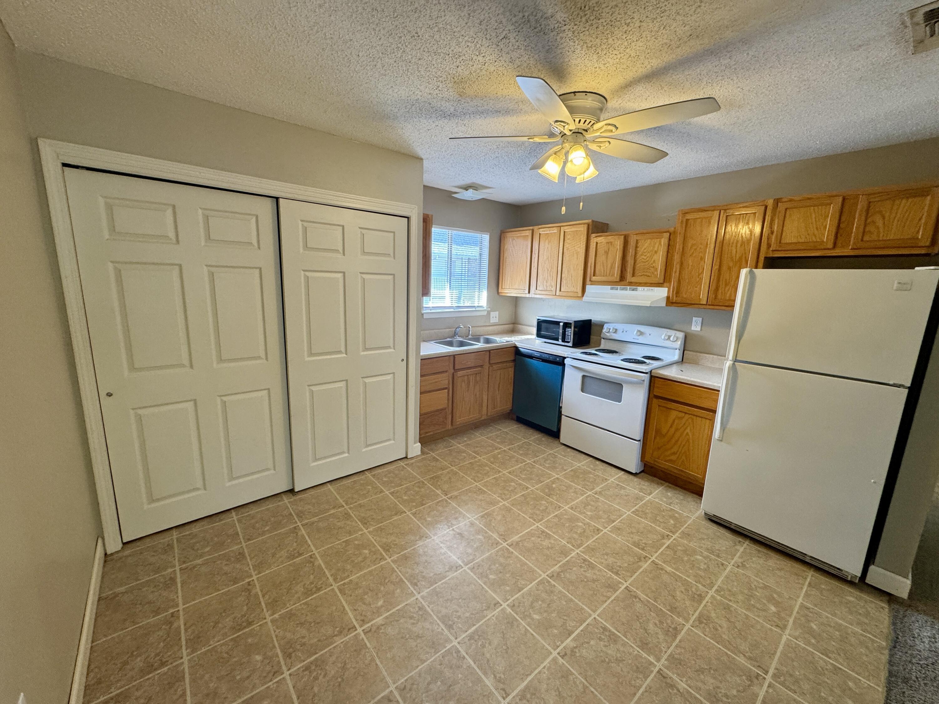 This large 812 sqft. 2-bedroom, 1-bath unit is in high demand, offering convenient access to Northwest Florida State College and Eglin Air Force Base. The community features on-site laundry, a pool, a BBQ area, assigned parking, and guest parking. Water and trash are included. Lease details are 1-year lease with military clause. Pet Policy: Cats welcome with a $250 fee. No smoking is allowed
