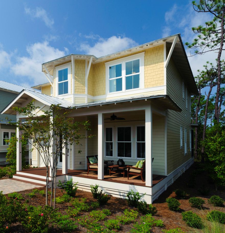 New, high-quality construction homes in NatureWalk, nestled between protected borders of the state forest, adjacent to WaterColor, Seaside, and the heart of 30A. This Beachcomber home offers 2 stories, 2382 square feet, 3 bedrooms, 3 baths, day room, 1 car garage and owner's lock out. The Gathering Place, the community's amenity center includes: a resort-style beach entry pool, heated lap pool, children's pool, tot lot, hammocks, multiple entertainment areas including a fire-pit, grills and seasonal BEACH SHUTTLE!