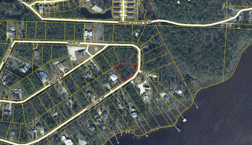LaGrange Shores Waterview Lot with over three-quarters acre. Wooded building site across the street from LaGrange Bayou. This older subdivision has nice homes and no HOA or monthly fees and assessments. It is a wide lot to fit most single-story home plans. City water and sewer are available here. Close to the boat launch at Marina Village or the City Launches on Four Mile Creek. Also close to the Freeport Regional Sports Plex. Another plus is the walking/bike path that extends the entire distance along Bay Loop Road. Many positive checkmarks for this lot and location. Take a look and compare.... then Buy.