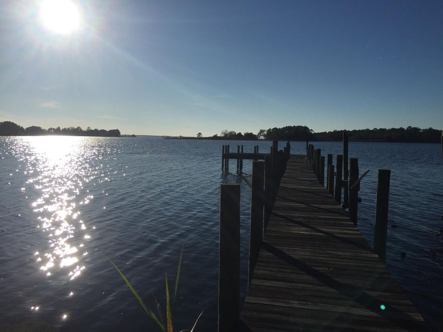 Almost 1 acre with 98.47 ' on Lagrange Bayou with a westerly sunset view. This lot has is near the mouth of Mallet and Lagrange Bayou heading out to the Bay. Gorgeous sunsets from this lot and an older dock already in place. There is a ''No Trespassing'' sign on the lot.