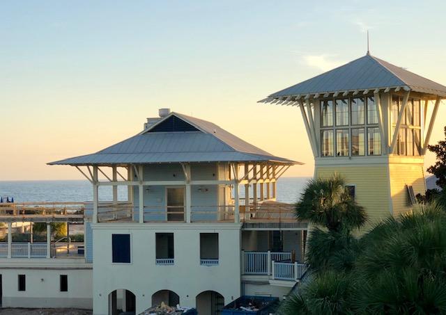 Combine turnkey condition with location, and this two-bedroom, two and a half-bath condo adjacent to the WaterColor Beach Club presents one of the best beach property investments. You only have to turn the key to a fully furnished beach life of your dreams with beautiful, newly refinished, wood floors. Crown molding, attractive trim, transom windows and decorative and architectural accents contribute class and style. Fine cottage-style cabinetry, stainless steel appliances and a lovely breakfast or wine bar create an inviting contemporary kitchen. Over-sized French doors allow natural daylight to stream into the living room and open dining space. Bedrooms have large windows or doors with plantation blinds and cozy furnishings.