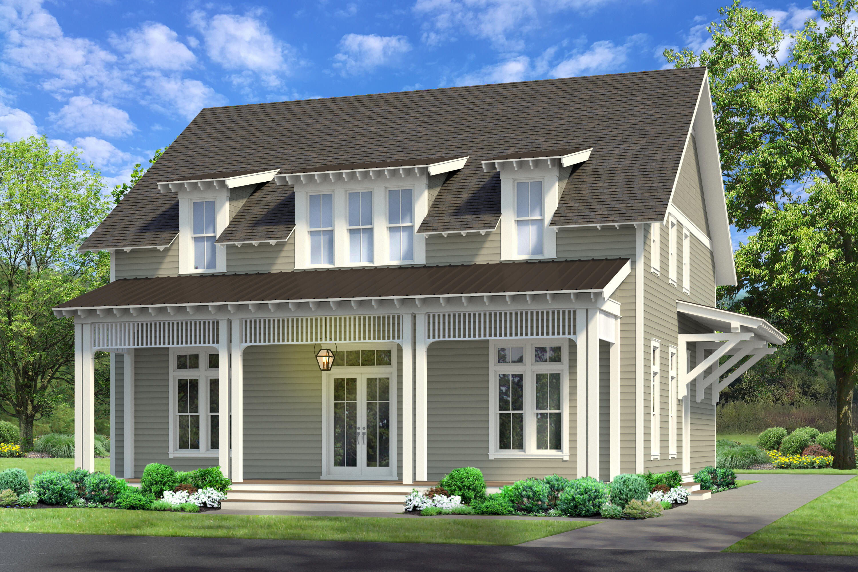 *New spec home located near the Origins Golf Course in the Greenway phase of the Watersound Origins community. This Rose Cottage home is situated on a lot backing up to conservation area and has 5 bedrooms, 4.5 bathrooms, a detached 2-car garage and complete with a pool+spa package!The moment you step inside, you'll be greeted with the grandeur of this stunning open-concept design by the spacious kitchen, dining area and living room all seamlessly connected. The primary bedroom, conveniently located on the the first floor, offers a peaceful retreat with its spacious layout and en suite bathroom complete with a soaking tub, walk-in shower and dual vanities. Upstairs offers additional 4 generously sized bedrooms and a den providing ample space for a growing family or hosting guests. This exquisite property offers luxury interior features including 12 foot ceilings throughout the first floor, prefinshed engineered wood flooring throughout, 8 foot solid core doors, shiplap in all common areas, choice of select quartz and granite countertops, Monogram stainless steel appliances with gas range and hood, Legacy shaker style cabinets with soft-close dovetail drawers, custom built closets, porcelain tile on shower walls and floors, a designer light package, plus more. The outdoor features include a private saltwater pool and spa package, an outdoor shower and a gas lantern on the front porch.

**This spec home is listed at base pricing with loads of opportunity to ADD UPGRADES including: Expanded garage option, an outdoor cabana w/ fireplace, a carriage house above the garage adding an additional 572-672 sf, plus more. Please contact an on-site community specialist for these details.

The Watersound Origins community is one of South Walton's most coveted neighborhoods for its exceptional amenities, beautiful new homes, and prime location. Amenities include the Village Commons pool & fitness center, sports courts, miles of nature trails, dock access to Lake Powell, unlimited golf, and lots of green space for outdoor play. The all new Watersound Town Center brings a new level of excitement and convenience to the community with a Publix Super Market, Delicious restaurants, healthcare facilities, a weekly Farmers Market, and more right at the entrance to the neighborhood!

*Pricing for inventory homes include lot premiums and may include optional upgrades. Added options/upgrades and pricing are subject to change. Please check with the on-site community specialists for the latest information for this home.