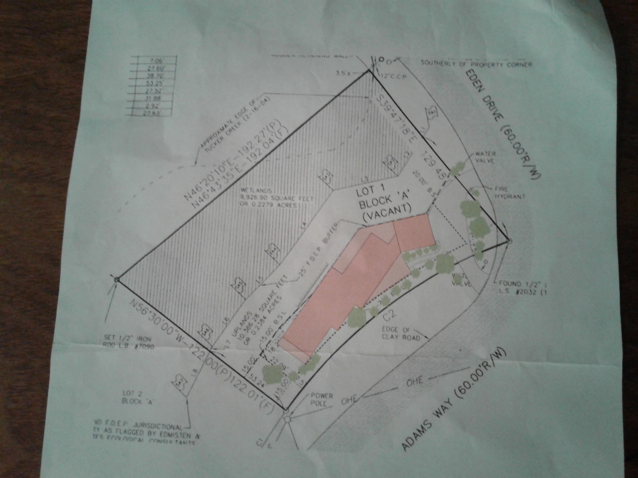 Want to live in Pt Washington . Here is your chance with a great buy on a lot. See footprint on survey for a new house that can be built. Growing Eden Estates neighborhood, close to schools with a nearby boat ramp to the Bay and 10 minutes to the gulf. Best buy in Pt Washinton .