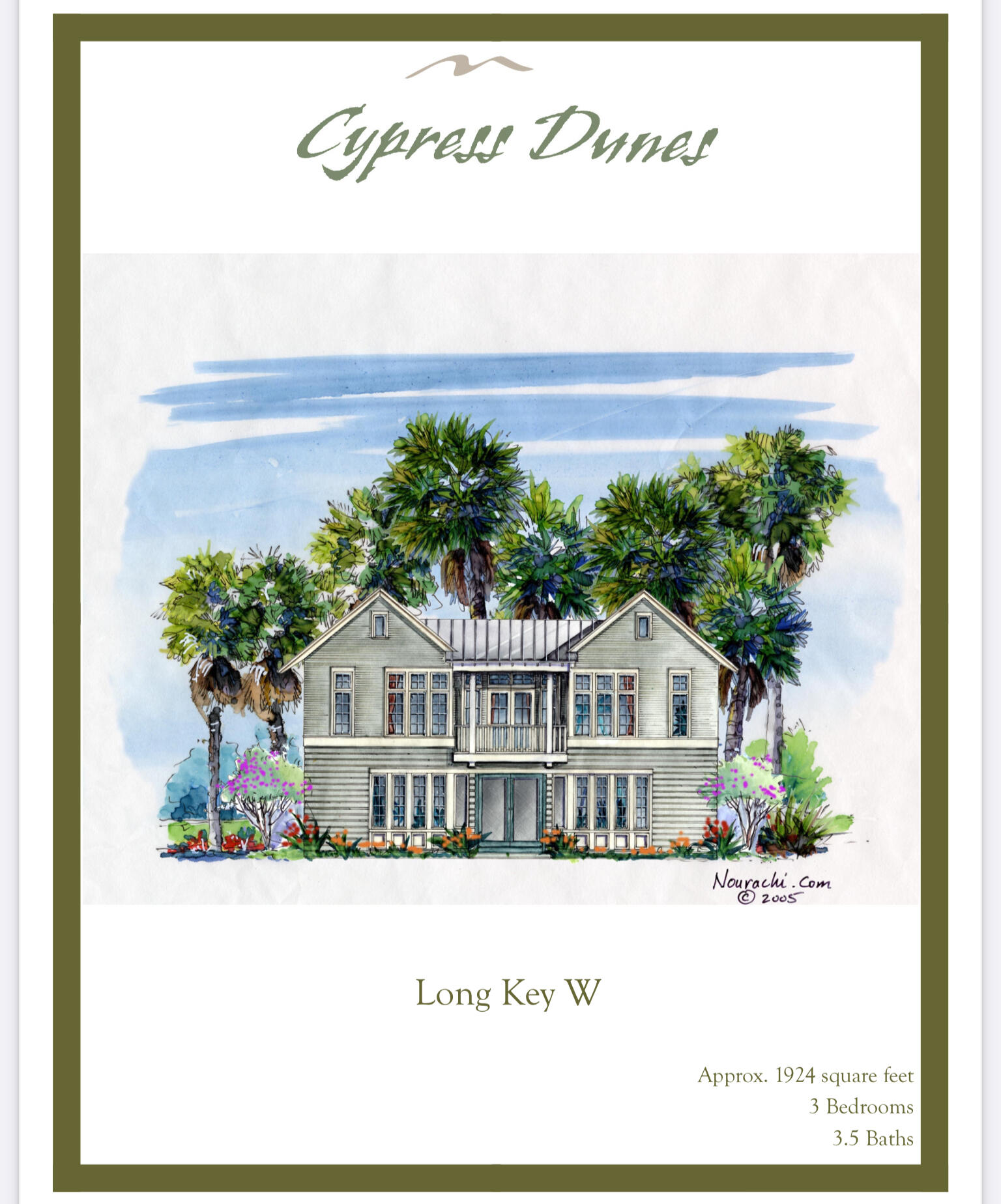 CYPRESS DUNES - Land