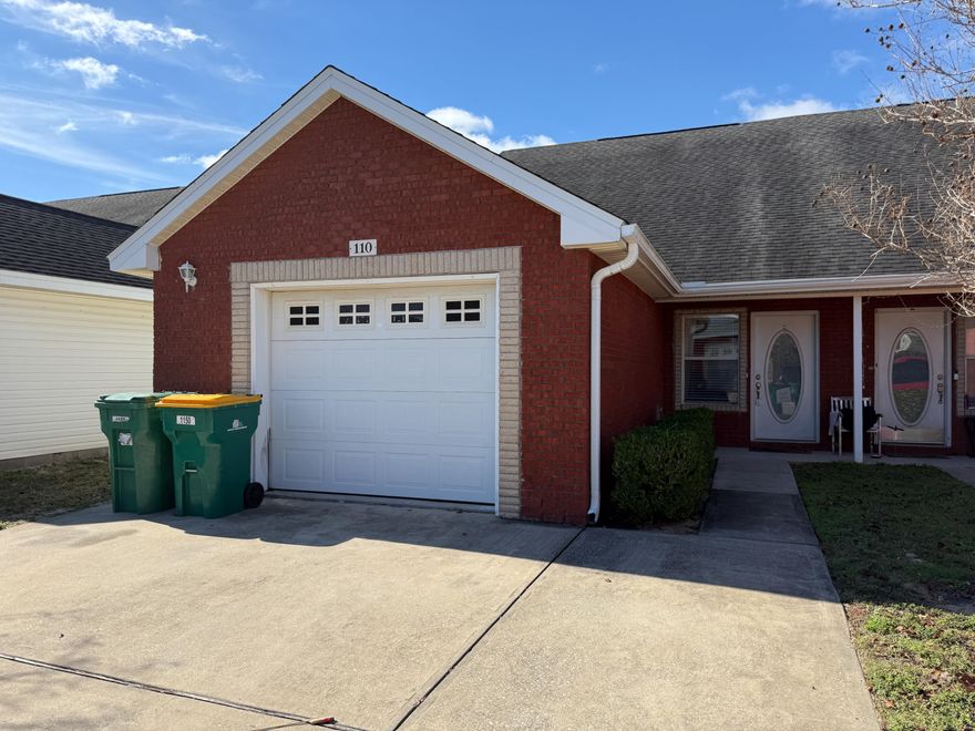 Available now...3/2 town home in the heart of Destin! Dark wood laminate floors throughout the home.  New tile in the kitchen area as well as a new refrigerator.  Vaulted ceilings with open concept living.  The master bedroom is located downstairs with a shower/tub combo and over-sized vanity.  The additional 2 bedrooms are located upstairs with another shower/tub combo. 1 car garage, over-sized driveway and covered front porch. Open back patio for outdoor grilling. Storage under the stairs and pantry in kitchen. Washer and dryer hookups are in the garage. Great location at a great price. No inside smoking or vaping.  Small pet considered with owner approval.