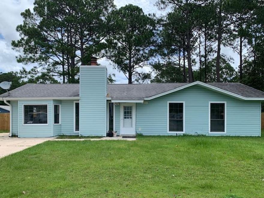 AVAIL: 5/30. SECURITY DEPOSIT = $2,200 - can be broken in 2 monthly installments if qualified. DOGS ALLOWED UPON OWNERS APPROVAL & W/ A NON-REFUNDABLE PET FEE - NO CATS ALLOWED! BEAUTIFULLY REMODELED HOME! Converted garage is your 4th bedroom. Luxury vinyl plank flooring & neutral painted interior throughout. Ceiling fans in all the rooms! Vaulted ceilings & wood burning fireplace in the living room. Gorgeous kitchen w/ stainless steel appliances in place, quartz counter tops, tiled back splash & a breakfast bar. Inside utility room. Privacy fenced backyard w/ an open patio great for relaxing/entertaining. Lawn pump & sprinkler system on a timer for easy lawn care. Corner lot! NWFSC is minutes away & home is in the middle of both bases. Welcome home!