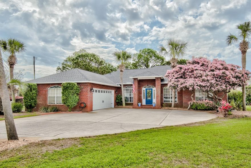 An immaculate hidden gem, located on a cul-de-sac, sits on one of the largest lots in Emerald Bay! Interior include, new roof replaced in 2020, new A/C installed March 2021, new appliances, a split floorplan, formal dining room, living room, office, kitchen with breakfast bar and separate seating area, stainless appliances, gas range, granite counter tops, painted cabinets, wood flooring throughout, master bath includes a large custom tile shower, double vanities and large walk-in closet, separate from the master on the opposite side of the home, there are 3 bedrooms and 2 full baths. Exterior of the home includes a fully fenced backyard, playground and heated pool. Also included is a whole house generator!