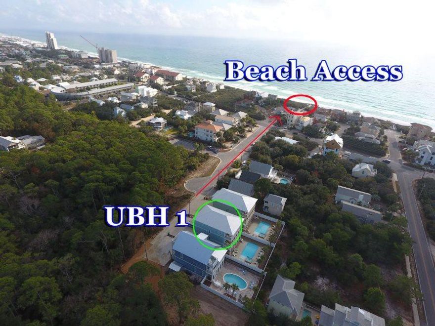 Rental Income $160k plus for 2015 & managed by 30A Escapes. New Luxury home perfect fo rany family gathering, corporate event, weddings, and retreats. The Ultimate Beach House has 8 bedrooms, sleeps up to 30people in En Suites + Built in Queen and Twin bunks, 3rd floor = Game room Heaven. You will be the kids Heor when they see the Media/Game Room & Heated Private Pool. 4660 square feet - as always buyer to verify square footage. Walk to the beach in 2 minutes, 5 minute bike ride to Seaside.
