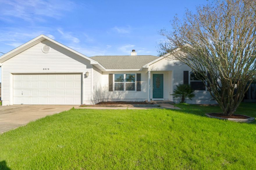 This adorable home has been completely remodelled! Brand NEW KITCHEN, new APPLIANCES, NEW Windows, gorgeous GRANITE counters, ALL NEW WINDOWS, NEW HVAC, Tiled walk-in shower in master bedroom, NEW MASTER BATH VANITY. Completely repainted interior, new front door, wonderful HUGE deck out back that enjoyes a fully fenced-in backyard! This home has it all!