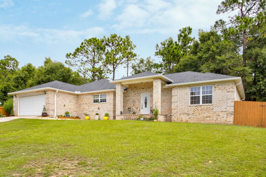 This home certainly lives up to it's street name. Enjoy the peace & quiet tucked away in the cul de-sac. BRAND NEW ROOF, new leach field, HVAC replaced in 2014 with a super duper unit with de humidifier. Master bath has a jacuzzi tub and separate shower. Vinyl insulated windows, steel insulated entry door. Kitchen is open and spacious while the living room is cosy but large. The back yard is private & flat, just another plus that comes with this wonderful home. It's now or  never so don't wait!