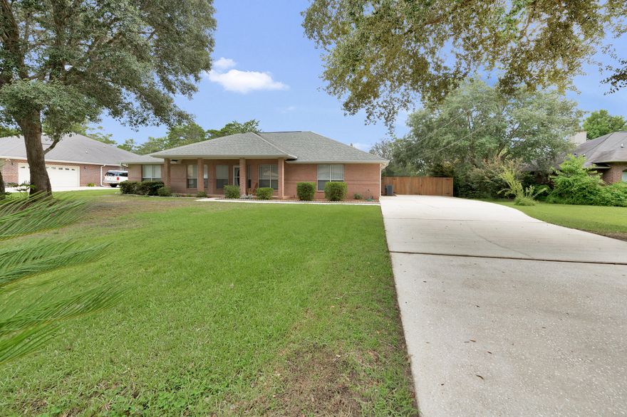 Welcome home to a well maintained large home in Holley By The Sea. This neighborhood features a recreational center that has a fitness facility, tennis courts, 3 pools, steam room, sauna, fishing pier and so much more! The home has been updated throughout for a modern touch. Large 1/2 acre property with a oversized Florida room and shed out back for plenty of storage. This floor plan is one of the most demanded due to the size of the kitchen. Your family will have room to entertain and spend time together with this layout. Come see this beauty before it's gone!!