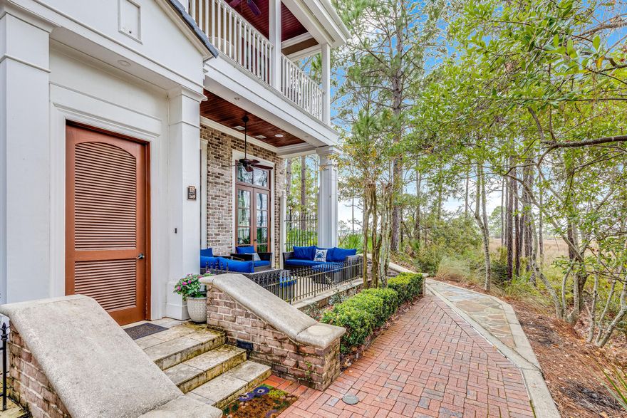 Located within the popular Sandestin Golf and Beach Resort, this three-story bayview townhome sits in the gated, New Orleans-inspired community of Le Jardin, right in the heart of the Village of Baytowne Wharf. As one of the few end units, this home features additional side windows with bay views, filling all three levels with exceptional natural light that interior units simply don't offer.Offering 3 bedrooms and 3.5 bathrooms, this thoughtfully designed residence feature porches off every bedroom, plus a spacious porch on the first floor. The first- and second-floor porches are covered, while the open-air third-floor porch off the primary suite provides a stunning vantage point for taking in expansive Choctawhatchee Bay views. Every porch enjoys incredible water views, c creating seamless indoor-outdoor living on each level.
The first floor welcomes you with an open living area, a pull-out sleeper sofa, and a well-appointed chef's kitchen featuring Viking and Sub-Zero appliances, along with a dining area that opens directly to the large covered porch-perfect for entertaining or relaxing after a day at the beach.

The second floor includes two guest bedrooms, each with balcony access, while the entire third floor is dedicated to the private primary suite. This retreat offers a king bedroom, walk-in closet, private open-air balcony, and a spa-inspired ensuite bath with floor-to-ceiling Carrara marble, glass walk-in shower, soaking tub, and double vanity.

Le Jardin residents enjoy a gated courtyard, covered parking, pool, kiddie pool, hot and cold spa, fitness center, grilling area, and outdoor fireplace. Just outside your door, the Village of Baytowne Wharf offers an unmatched lifestyle with boutique shopping, restaurants, and year-round live entertainment, including concerts, movies, festivals, and special events.

Currently used as a short-term vacation rental, this property is ideal as a second home, income-producing investment, or a combination of both- offering a rare opportunity to own a gated bayview townhome in one of Sandestin's most desirable locations.

Sandestin Golf and Beach Resort features more than seven miles of beaches and pristine bay front, four championship golf courses, 15 world-class tennis courts, a 226-slip marina, a fitness center, spa and celebrity chef dining. Shop, dine and play at the charming pedestrian village, The Village of Baytowne Wharf and more. 

Inside the gates of the resort, residents enjoy a balanced lifestyle of high-class living, spanning the 2,400 acres from the beach to the bay. Everything within the gates of the resort is accessible by golf cart or bicycle. The entire resort is interconnected by miles of pedestrian, bike and golf cart paths that weave through groves of live oaks, meandering past natural lagoons, fountains, man-made lakes, and meticulously landscaped fairways.