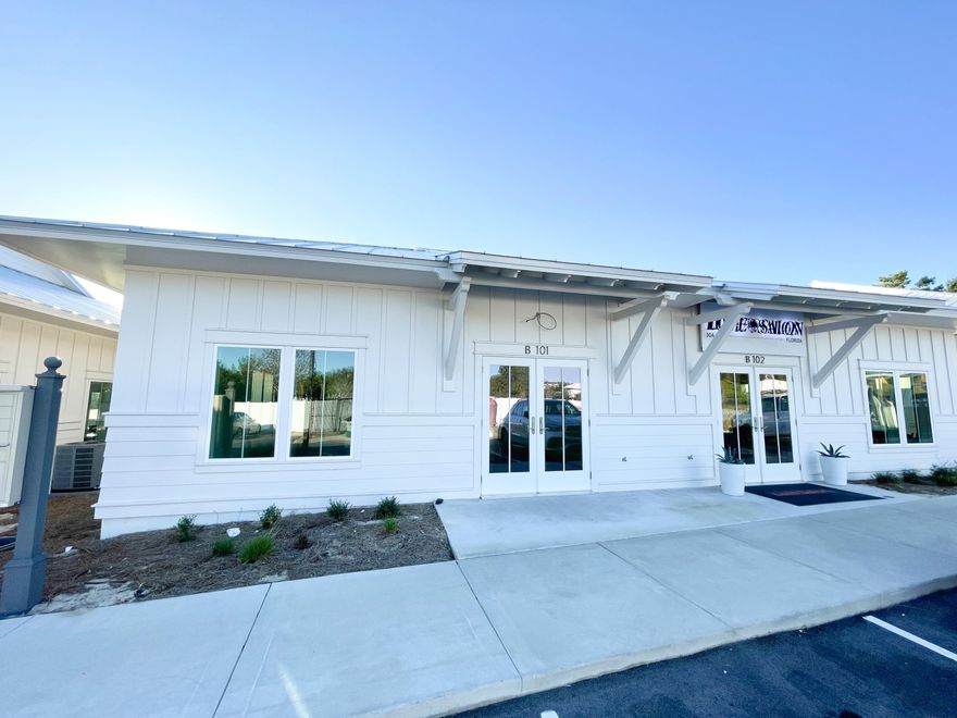 Prime Frontage in Blue Mountain Beach. 1,250sf of Retail, Restaurant, & Office Space.