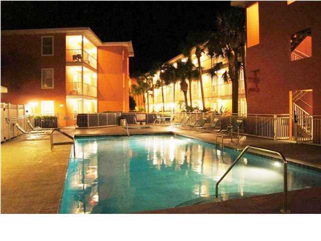 This one bedroom one bath condo is an open floor plan with bunks in the hall for extra sleeping space. First floor unit with a gulf view from the patio and a portion of the living room. Unit is tiled throughout. Gulfview amenities include a pool, hot tub and beach access. This is a great place for a vacation getaway! Located just off Scenic Hwy 98 which gives you access to the pedestrian path that runs the entire length of Scenic 98, short distance to restaurants, shopping, golf and most of all the Gulf of Mexico!