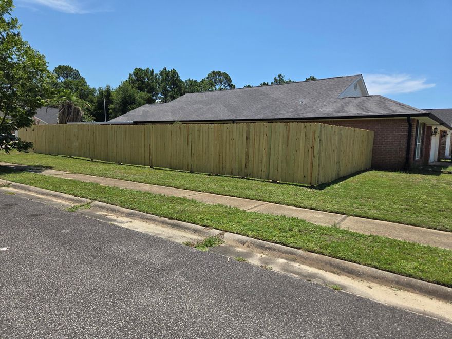 Secluded in back of Emerald Village, corner lot. Home has two living areas and a private office leading to the Florida Room.  Breakfast bar with dining area and separate dining room. nice. large shower in Master bedroom and a he's and her closets.