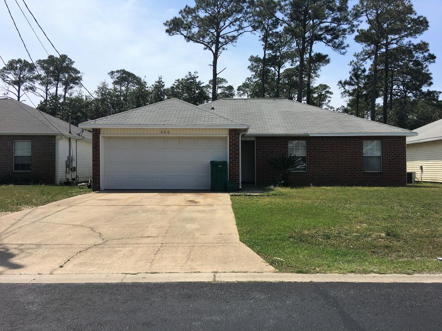 Welcome to Waterford Estates! This home is all about location, location, location! Just a few miles from a public beach, the inter-coastal, local shopping and Hurlburt Airforce. Contemporary in style with 3 bedrooms/2 baths. Home features tray ceilings in the living, brand new carpet a newer HVAC, and newer water heater. Yard is smaller which means less maintenance. Back yard includes a privacy fence of both sides with a more open view toward the south.It's a close knit neighborhood would make for some excellent for fun neighborhood events.Don't miss this home- it is a must see!