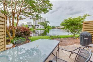 FULLY FURNISHED WITH ALL UTILITIES INCLUDED! This incredible 2-bedroom, 2.5-bath lakefront villa is located on the beachside of Sandestin Golf & Beach Resort and is available for a 6-month lease. Features include updated countertops & freshly painted cabinets in the kitchen & half bath, new furniture in the living area, and tile floors throughout. Beautiful views of the lake can be enjoyed from the living area, master bedroom, and the open patio. The spacious patio is perfect for grilling & outdoor dining. The Beachwalk Villas community pool is just steps away and is seasonally heated for year-round enjoyment. Bike or take a golf cart over to the beach and Market Shops for fantastic dining & shopping options. Come relax and enjoy the resort lifestyle!