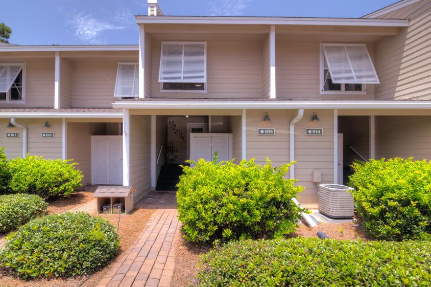 Fantastic bay views from this condo situated in Sandestin. Nice open floor plan with a bathroom on the first floor. Both bedrooms can be found upon the second floor with an balcony over looking the resort. The emerald coast has it all, the white sandy beaches are a golf cart ride away including the numerous amenities Sandestin has to offer. This is the perfect property for you if you're considering residing here or looking for that ideal rental property.