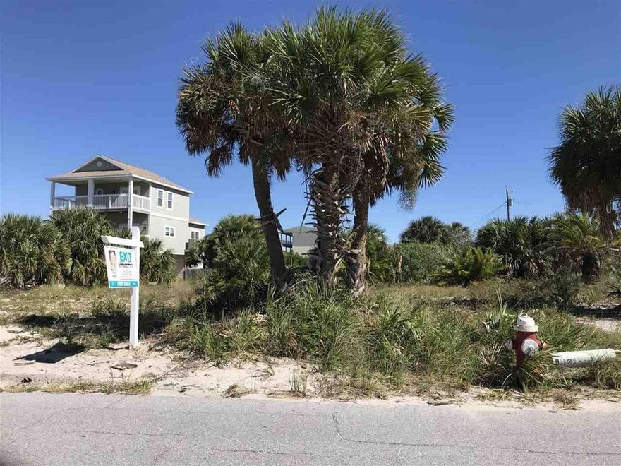 Awesome lot ready for you to build your dream home in Paradise: Pensacola Beach. This lot offers a great location...SECONDS from the water and very close to popular restaurants like Peg Leg Petes, Crabs, Flounders and more. This lot is also conveniently close to gas stations and public transportation. More desirable public attractions like a boardwalk, Alvin's Island and parasailing sites are nearby as well. Call today, as a lot with a location like this- doesn't last long!