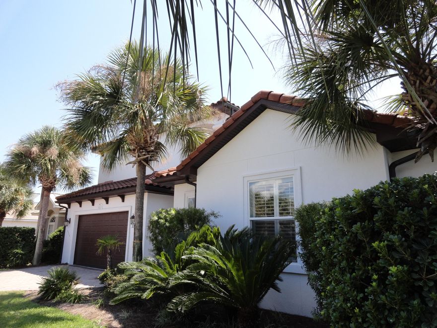 This Mediterranean style Beach Home has been updated from floor to ceiling, inside and out, it's perfect for a primary residence, second home or investment property. With soaring ceilings, crown molding, a custom kitchen and open floor plan this great room is a show stopper. The master bedroom is on the first floor with french doors leading to the courtyard pool and hot-tub, the master bath includes a walk in shower and soaking tub. Just off the pool is guest quarters making this a 5 bedroom home. The second floor perfectly decorated with a custom built bunk room and a balcony overlooking the courtyard. Rental Projections for 2020 exceed $105,000.00. This is a turn key home, rental ready and a must see Destin Beach Home!!