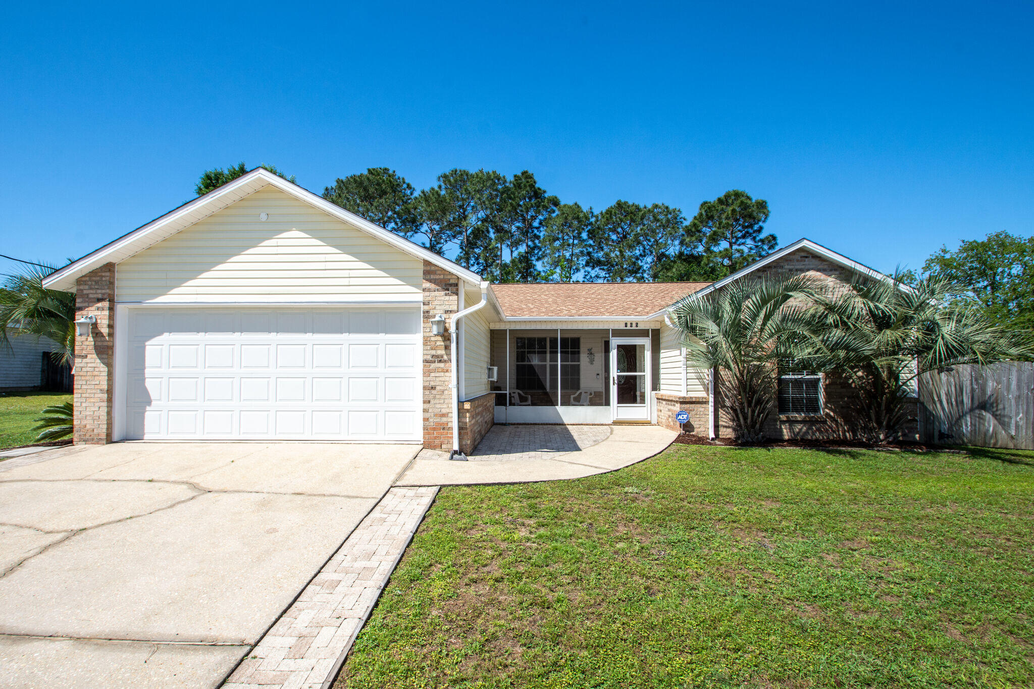 This 3 bed/2 bath/1,620SF home has been meticulously maintained and is truly turn key. Located in south Crestview, this property offers plenty of perks and upgrades, both inside and out. Starting in the backyard, you'll see the covered patio and the workshop/shed, which is fully insulated, plumbed (toilet and sink), wired for electric, heated & cooled, and has pressurized air lines run to it! Inside, you'll enjoy the bamboo and tile flooring throughout, new backsplash/gas cooktop/dual ovens/LED under-lit cabinets in the kitchen, surround sound in the living room, security system setup, smart thermostat, Cat 5E wired throughout the house, tankless water heater, and a bonus area with a switch rack and an area for a kegerator. *Seller is requesting a quick close and leaseback until June 16.*