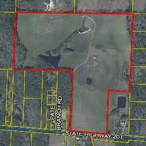 Prime Development opportunity 117.5 acres of cleared vacant land located East of Freeport on the North side of Hwy 20.  Land has a small lake and appears mostly high and dry.  Only 30 minutes to the Beach.  The Beaches of South Walton attracted over 5 Million visitors in 2023 with over $6.8 Billion in economic impact.