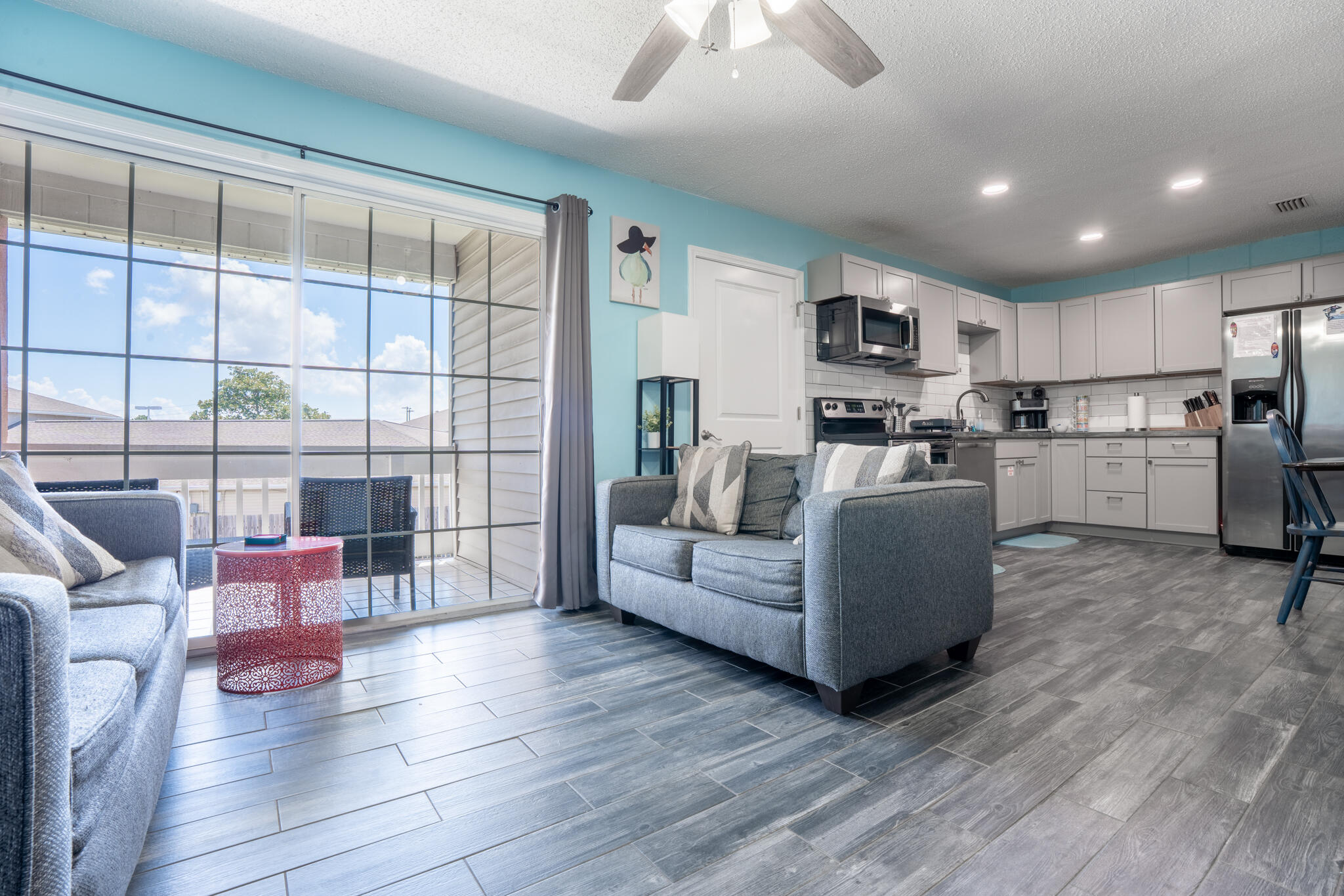 Turn-key investment opportunity in the heart of Destin! This fully furnished 2 bed//2 bath condo features a cozy master bedroom with a spacious en suite bathroom, a separate bunk room, and a second full bathroom! Enjoy high end updates, quality appliances, & stylish finishes throughout. Step onto your private balcony to watch the sunset! Located in a gated community offering 3 swimming pools, a pickleball/tennis court, EV charging, & a clubhouse for owners!! Gulf Terrace is also pet friendly! Fur babies welcome! Just minutes from Destin's best beaches, dining, and attractions. Proven income producing short term rental, this location is a fan favorite!! A perfect vacation home and investment property in one.