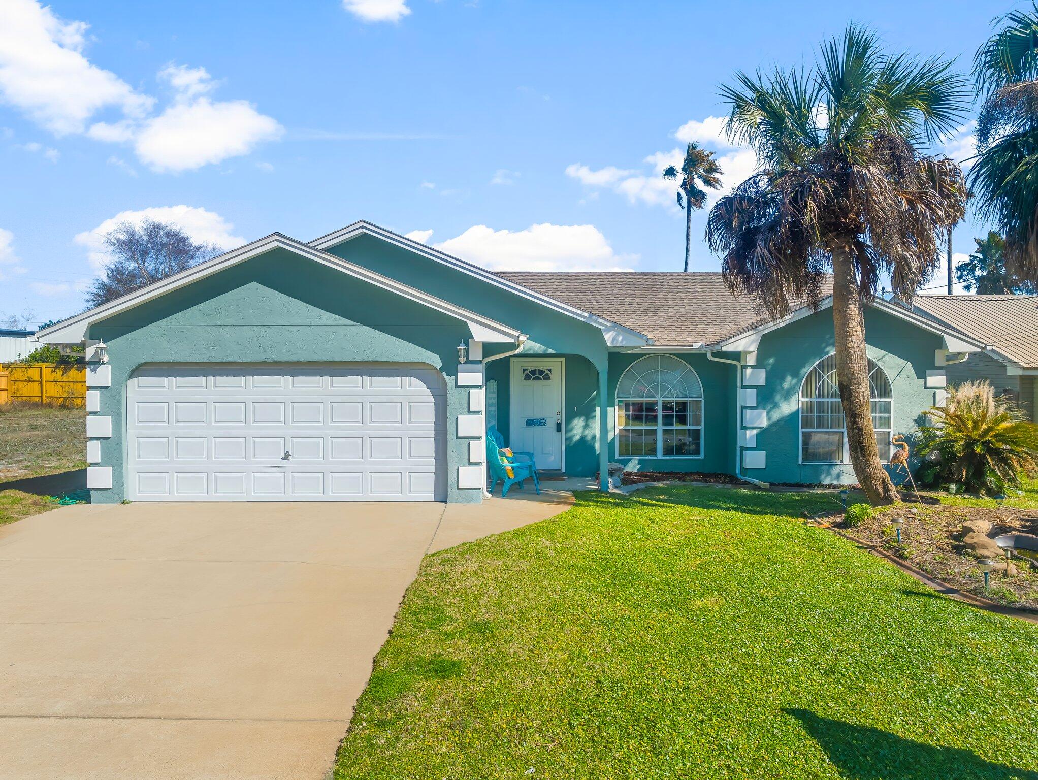 Charming Beach Home Near the Coast!This well-maintained 3-bedroom, 2-bathroom home features a desirable split floor plan and over 1,300 square feet of comfortable living space. The fully furnished interior boasts durable tile flooring throughout, making it move-in ready. An added bonus to this house is fully furnished.Step outside to a spacious backyard--perfect for family BBQs or even adding a pool. Located just a short walk from some of the world's most beautiful beaches, this home offers the perfect blend of relaxation and convenience. While short-term rentals aren't permitted in the neighborhood, this property presents a fantastic opportunity for a full-time rental or a personal coastal retreat.Don't miss out on this excellent investment--schedule a showing today!