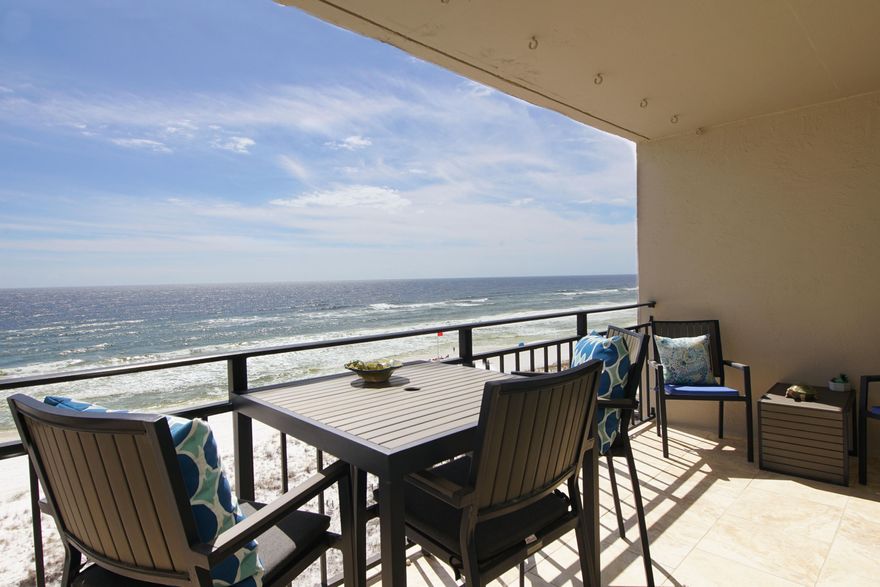 Under Contact with Kick Out Clause!!! The desirable Breakers Condominium on the Island. This 1 bedroom and 1 1/2 bath on the seventh features 800 square feet with gorgeous views the gulf. . It has wonderful gulf views and tons of amenities such as pool, gym, sauna, community grill/picnic tables. The kitchen has stainless steel appliances, custom cabinetry, Corian countertops, flat stovetop. The dining area features a breakfast bar, recessed lighting, and hutch cutout. Glass sliding doors leading out to the balcony providing natural lighting and beautiful views of the gulf. Spacious living room features travertine flooring and crown molding. The master bedroom has tiled flooring, crown molding, ceiling fan, and mirrored closet doors.