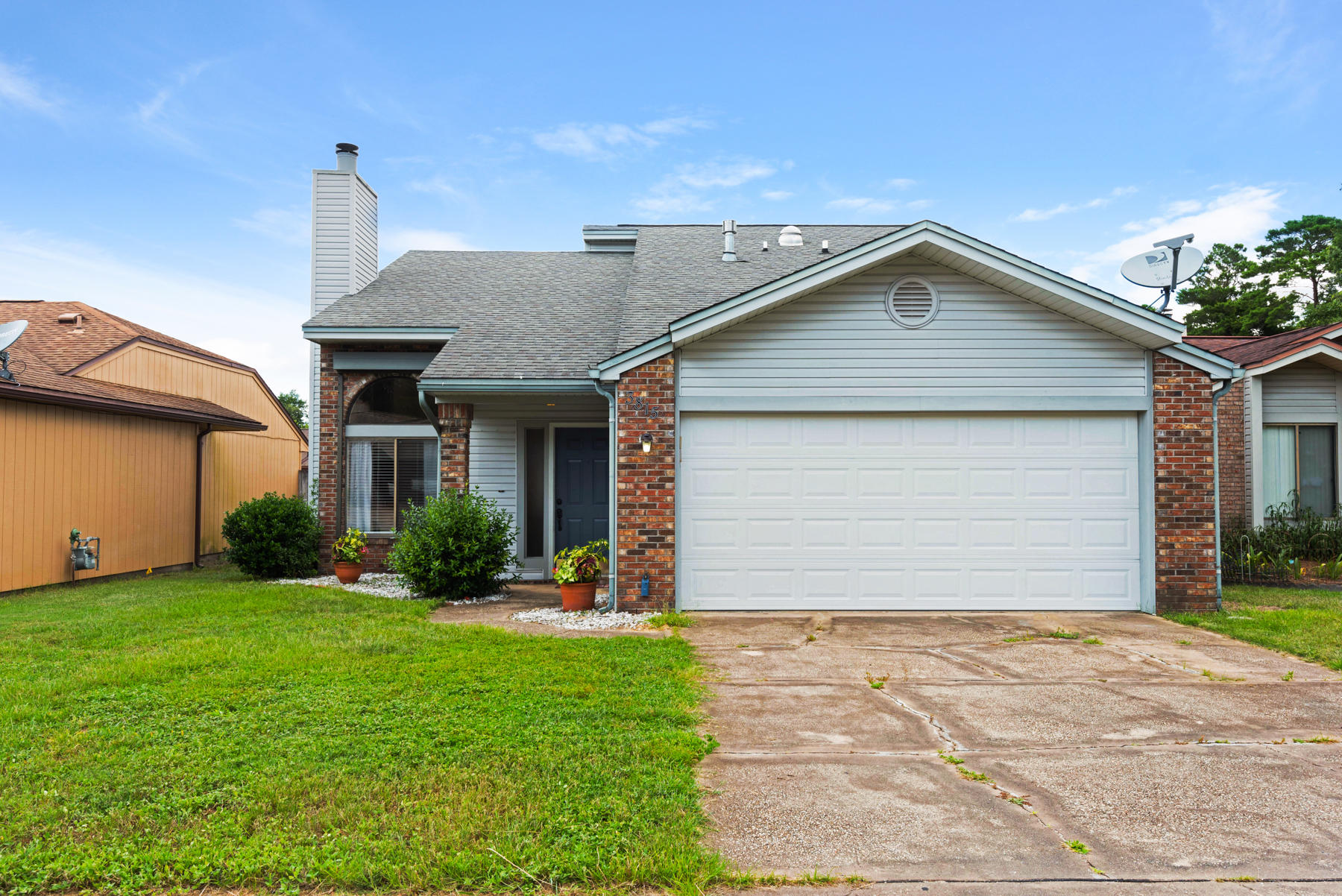 Nestled in the heart of Niceville, this two story, 3 bedrooms, 2-bath home in Cedar Ridge is just what you've been waiting for! The location is superior to many other homes listed in this price range close to top rated schools, close to military bases, located at the end of a cul-de-sac, in a neighborhood with no HOA, and still only minutes away from the mid-bay bridge! As you enter this well-kept home, you'll be impressed with the vaulted, two-story ceiling in the living room, the low maintenance tile flooring, and updated kitchen appliances! The fireplace is a focal point in the main living space but there is also a sunroom and screened porch for additional living areas. The dining room connects the family room to the kitchen and out the sunroom, which features its own heating...