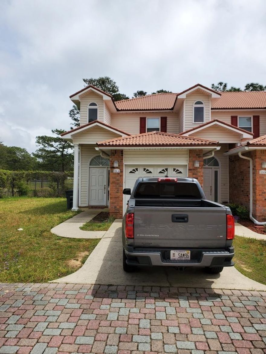 Great location! This townhome offers 2 bedrooms with 1 full bath plus a half bath. Kitchen opens up to Family Room with guest bath. All bedrooms and shared full bath upstairs.