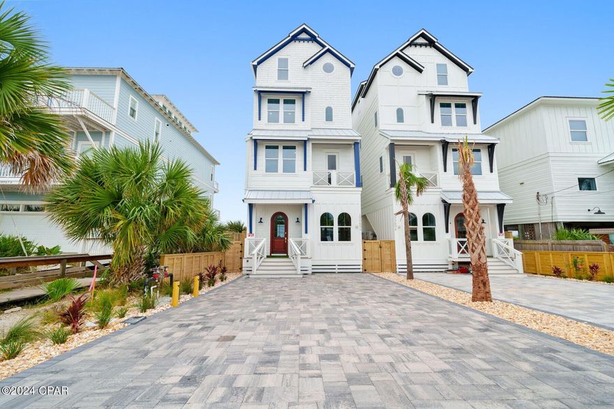 CONTACT LISTING AGENT TO DISCUSS NEW HUGE SELLER INCENTIVES BEING OFFERED.  Welcome to beachfront luxury! ''Emerald Dream'' is a superbly constructed 6-bedroom, 6.5-bathroom home features high-end finishes and custom touches throughout. The open-concept kitchen showcases elegant fixtures and ample seating, flowing seamlessly into a spacious living area with breathtaking ocean views. Each bathroom is a masterpiece, with unique custom tile work for a spa-like experience. Enjoy endless entertainment in the rec room, complete with a pool table. Perfectly positioned for relaxation, this stunning property provides a sophisticated coastal retreat right on the water's edge.