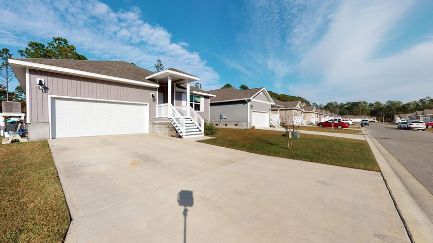 IN CONTRACT BUT ACCEPTING BACK-UP OFFERS UNTIL INSPECTION PERIOD IS COMPLETE. Nestled in one of South Walton's neest communities located minutes from 30A public beach access, restaurants and boat ramp. You are sure to fall in love with this open air floor plan that is great for entertaining with a large kitchen island and walk-in pantry. White cabinetry in the kitchen and stainless appliances including a standard smart package is included with KwikSet Keyless door locks, Skybell Doorbell and Qolsys touch panel.